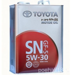 TOYOTA Motor Oil SN 5w-30 4л.